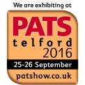 We are exhibiting at PATS Telford 2016